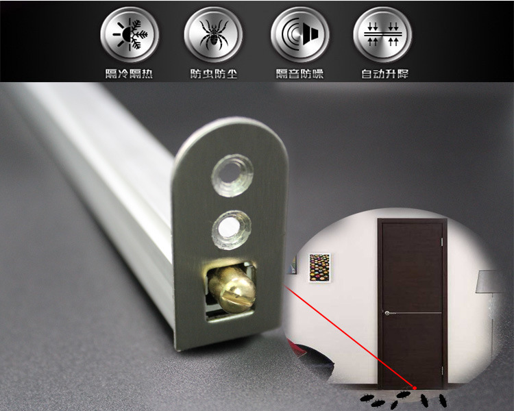 樂(lè)朗五金RDA-31 自動(dòng)門底防塵器